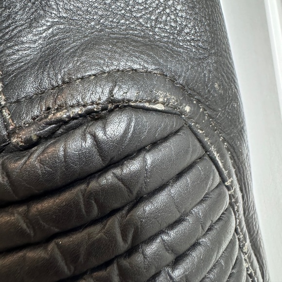 Vintage Leather Protech Apparel Motorcycle Jacket Sz 44 - Picture 9 of 13